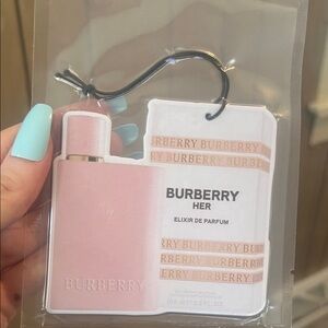 Burberry Her car freshie